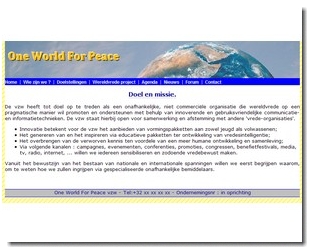 One World For Peace