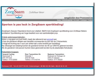 Zorgsaam - Mini eShop