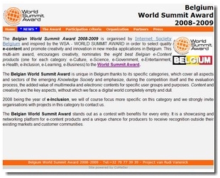 Belgium WSA